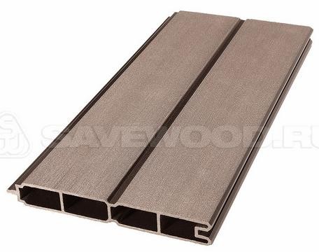 Заборный профиль из ДПК Savewood SW Agger матовый терракот купить в Волоколамске