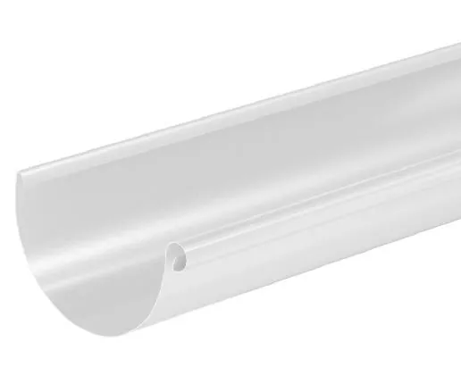 Водосток Aquasistem, система 125x90 - Водосточный желоб 3.00м RAL 9003 Белый купить в Волоколамске
