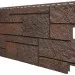 Фасадная панель VOX Sandstone (Сандстоун) темно коричневый купить в Волоколамске