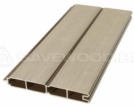 Заборный профиль из ДПК Savewood SW Agger матовый тик купить в Волоколамске