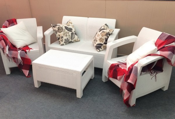 Комплект Yalta Terrace Set белый купить в Волоколамске