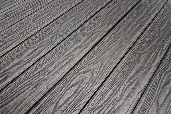 Террасная доска из ДПК Terrapol Смарт 3D Полнотелая без паза Черное дерево купить в Волоколамске