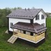 Сайдинг Natural-Брус 3,0 Grand Line Standart белый купить в Волоколамске