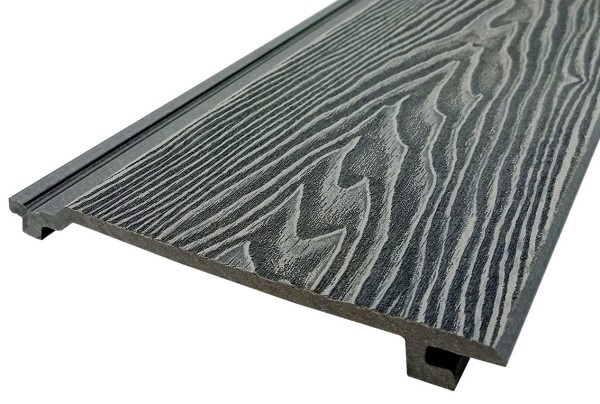 Сайдинг Darvolex 185x19x3000мм, 3D тиснение Серый купить в Волоколамске