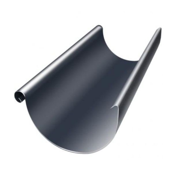 Водосток Grand Line 125x90 – Желоб 3м RAL 7024 купить в Волоколамске