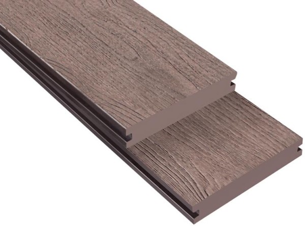 Террасная доска ДПК Outdoor 3D полнотелая NEVADA/CALIFORNIA BROWN коричневая микс купить в Волоколамске