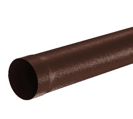 Водосток Aquasistem, Система 150/100 - Труба водосточная 3.00м RAL 8017 Коричневый matt купить в Волоколамске