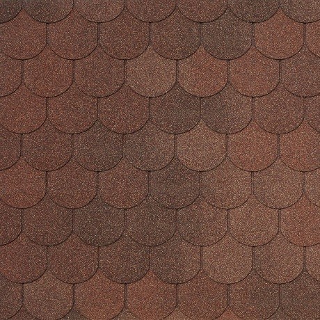 Гибкая черепица Tegola ASSISI terracotta 420 купить в Волоколамске