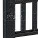 Комплект крышка/юбка для столба SEQUOIA BLACK купить в Волоколамске