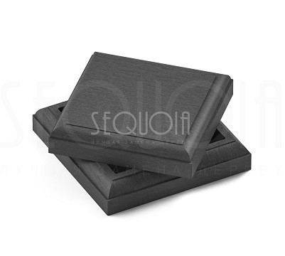 Комплект крышка/юбка для столба SEQUOIA GRAY купить в Волоколамске