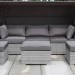 Диван-Трансформер AFINA плетеный из иск. ротанга AFM-320G Grey купить в Волоколамске