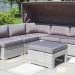 Диван-Трансформер AFINA плетеный из иск. ротанга AFM-320G Grey купить в Волоколамске