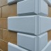 Угол Наружный к Фасадным Термопанелям Доломит Дагестанский Камень 400 мм Белый купить в Волоколамске