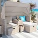 Комплект мебели AFINA плетеной из иск. ротанга AFM-330 Beige купить в Волоколамске