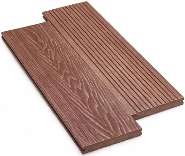 Террасная доска ДПК Deckart Monolit 3D Тик купить в Волоколамске