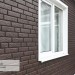 Фасадная панель Ю-Пласт Стоун Хаус Кирпич Коричневый купить в Волоколамске