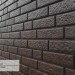 Фасадная панель Ю-Пласт Стоун Хаус Кирпич Коричневый купить в Волоколамске