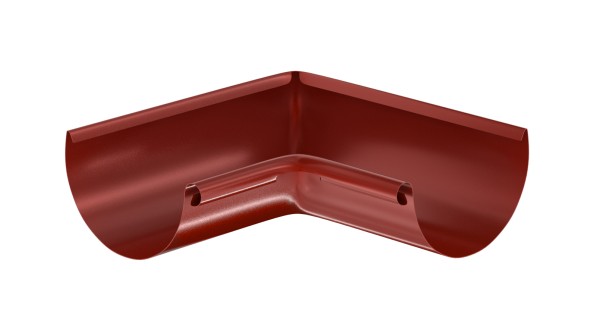 Водосток Aquasistem, система 125x90 - Угол желоба, внутренний 90° RR 29 Бургундский купить в Волоколамске