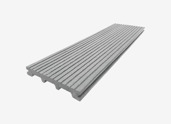 Террасная доска из ДПК RusDecking Unodeck Titanio - Серый купить в Волоколамске