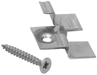 Клипса с саморезом,Grinder бесшовный монтаж 2 mm