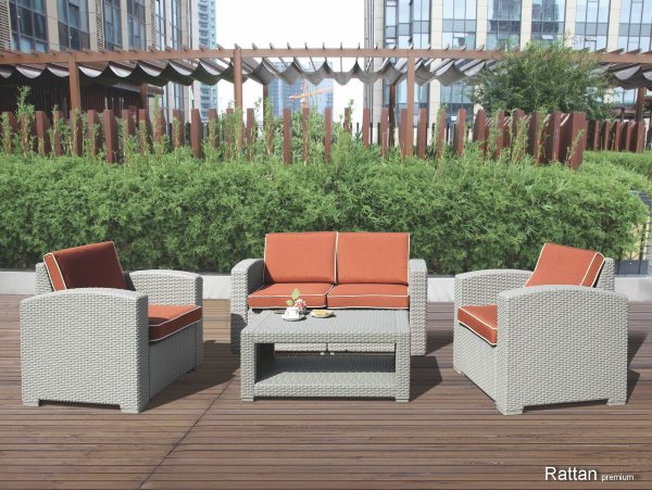 Уличные диваны и кресла коллекции Rattan Premium 4 купить в Волоколамске