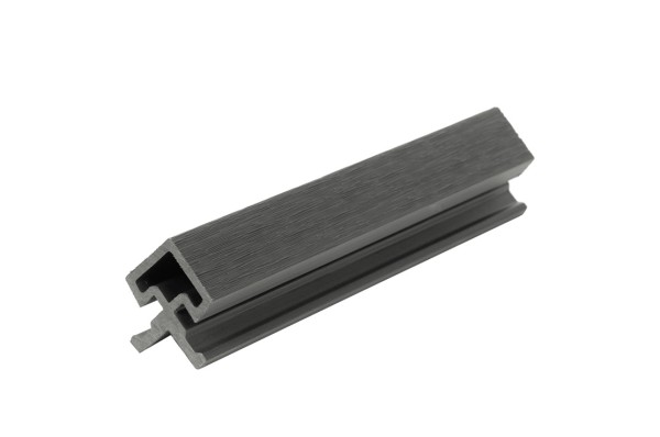 Угол внешний для фасадной панели co-extrusion, grey dark купить в Волоколамске