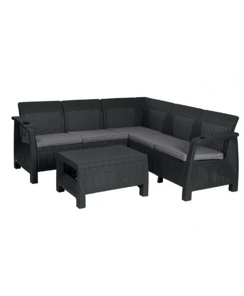 Угловой диван  Yalta Corner Set (столик в комплект не входит) купить в Волоколамске