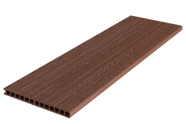 Ступень ДПК Deckron Woodlike 317x28x4000 мм, коричневый купить в Волоколамске