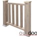 Ограждение из ДПК Outdoor Классик 3D STORM серый микс купить в Волоколамске