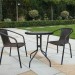 Комплект плетеной мебели AFINA из иск. ротанга Асоль-LR02 LRC-02/LRT-02-D60 Dark Brown купить в Волоколамске