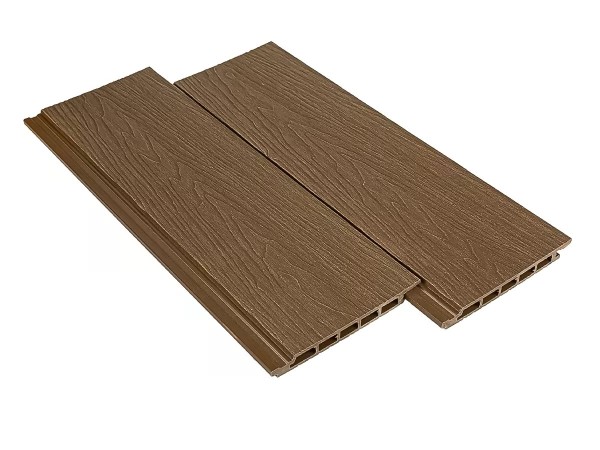 Фасадная панель из ДПК Deckart Vista 3D с текстурой дерева Орех купить в Волоколамске