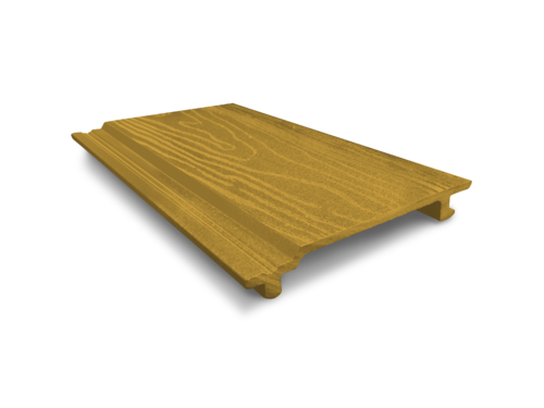 Фасадная панель  из ДПК ECODECKING Желтый купить в Волоколамске