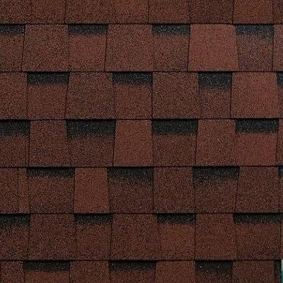 Двухслойная ламинированная черепица Shinglas, серия Фазенда – Красный купить в Волоколамске