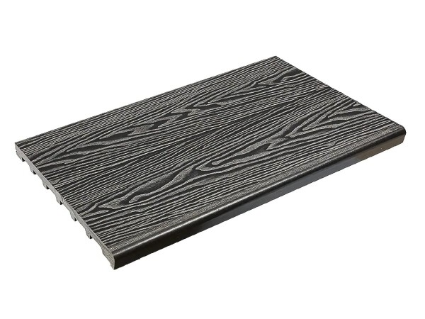 Ступень полнотелая из ДПК Deckart Step 3D Графит купить в Волоколамске