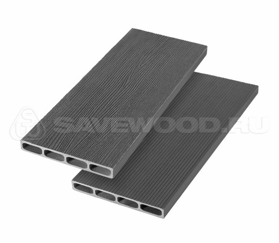 Грядочная доска ДПК 3D Savewood SW Rubus (R) графит купить в Волоколамске