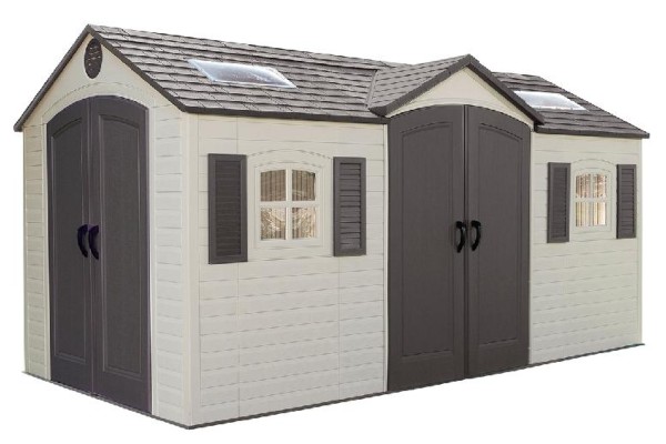 Сарай пластиковый LifeTime 15x8 DD купить в Волоколамске