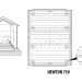 Сарай пластиковый Newton 759 купить в Волоколамске