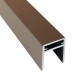 П-профиль Алюминиевый EasyDecking 35x25 Венге купить в Волоколамске