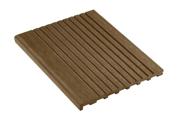 Ступень полнотелая из ДПК Deckart Step Орех купить в Волоколамске