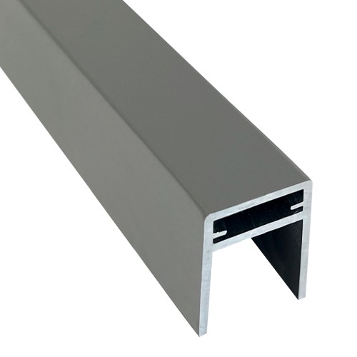 П-профиль Алюминиевый EasyDecking 35x25 Серый купить в Волоколамске