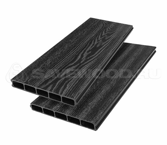 Грядочная доска ДПК 3D Savewood SW Rumex Чёрный купить в Волоколамске