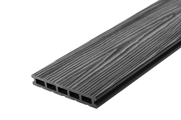 Террасная доска из ДПК RusDecking Unodeck Mogano - Графит купить в Волоколамске