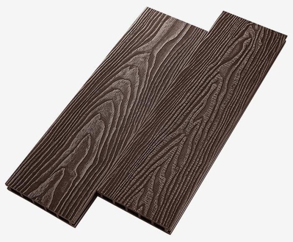 Террасная доска из ДПК RusDecking Unodeck Vintage - Венге купить в Волоколамске