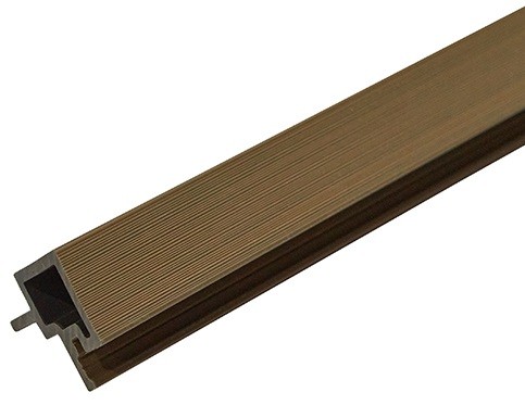 Угловой профиль CM Wall 3000х56х49мм цвет teak (тик) купить в Волоколамске