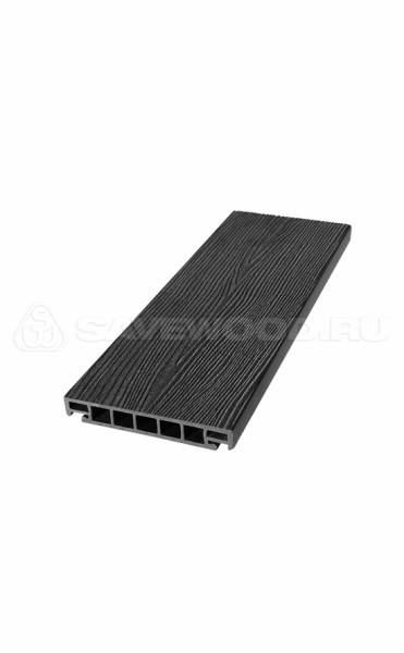 Террасная доска из ДПК SW Salix (S) (R) черный купить в Волоколамске